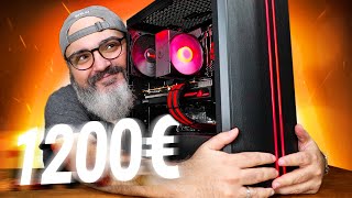 Wir BAUEN amp TESTEN unseren 1200€ GAMING PC 2023 [upl. by Yelsew]