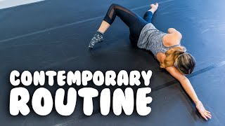 Contemporary Dance Choreography Tutorial Follow Along Class [upl. by Airasor]