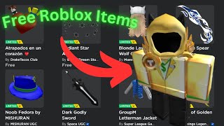 Quick get free Items in Roblox 2024 Quick Easy [upl. by Urbano]