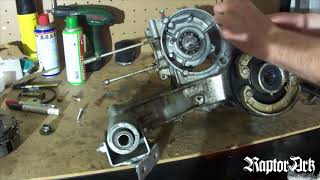 Tutorial estrazione albero vespa px con attrezzo Buzzetti [upl. by Forward]