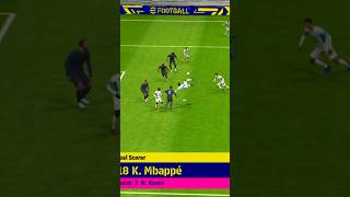 Kylian Mbappe ⚽ efootball pes efootball2023 efootball2023mobile efootballmobile shorts [upl. by Ainud]