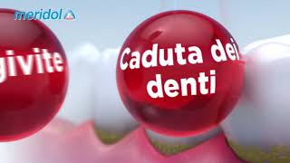 Dentifricio e collutorio meridol® per la prevenzione dei problemi gengivali [upl. by Anaher395]