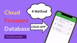 Firebase Firestore Database CRUD Application with Flutter  Bangla 2024 [upl. by Esinet]