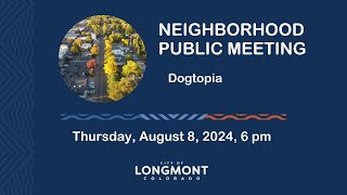 Dogtopia Neighborhood Meeting [upl. by Procora376]