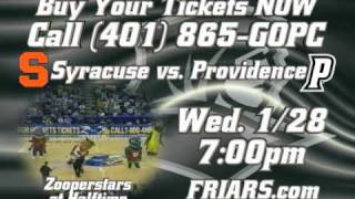 2009 Providence College Mens Basketball Syracuse Game Commercial Zooperstars [upl. by Shauna]