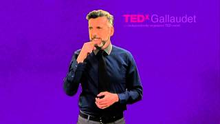 Effects of Linguisticism and Audism on the Developing Deaf Person  Peter Hauser  TEDxGallaudet [upl. by Ettenirt]