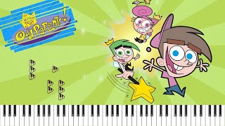 The Fairly Oddparents Theme Song Piano Version [upl. by Immij]