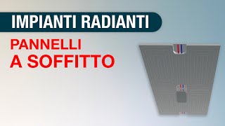 Soffitto radiante per riscaldamento e raffrescamento [upl. by Sopher]