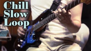 Chill Slow Loop3 guitar improvisation AKAI mpk mini mk3 [upl. by Weathers]