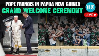 Pope Francis LIVE  Pope Francis Arrives In Papua New Guinea  AsiaPacific Visit  Latest Updates [upl. by Jerrol]