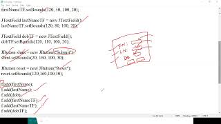 5 2 Example of Swing JButton JLable JTextField and ImageIcon [upl. by Charmine]