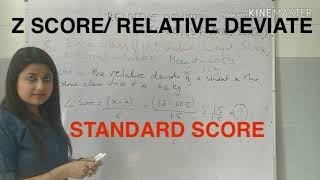 Z score Relative deviateStandard score PSMfmge neetpgCommunity Medicine tutorials [upl. by Araf]