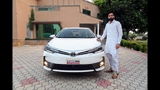 Toyota Corolla Altis Grande CVTi 2019 Detailed Review New features amp Specs [upl. by Roleat782]