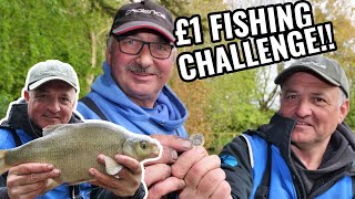 The £1 Fishing Challenge  Coarse Fishing in North Yorkshire  Rosedale Lakes [upl. by Alletse152]