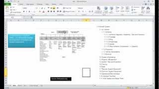 Create a Work Breakdown Structure WBS Outline or Dictionary in Excel [upl. by Atnwahs]