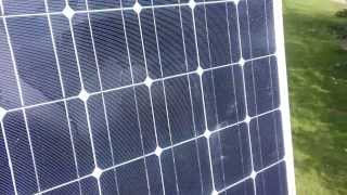 Hydrophobic coating on the Solar panel [upl. by Rialb]