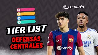 📊 TIER LIST de DEFENSAS CENTRALES de LaLiga 202425  LaLiga comunio [upl. by Joanie]