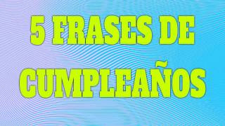 Frases De Cumpleaños Para Felicitar A Una Persona Especial En Su Onomástico [upl. by Greenwood]