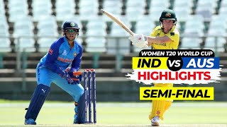 India W vs Australia W SemiFinal Match Highlights IND vs AUS Highlights Womens T20 World Cup2023 [upl. by Kape124]