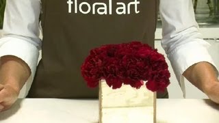 How to Make a Chic Carnation Arrangement  Floral Arrangements [upl. by Catherin]