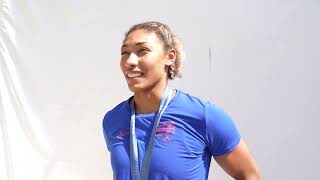 Kennedy Blades Wins 76 kg Womens Freestyle Silver Medal  2024 Olympic Games [upl. by Ioved73]