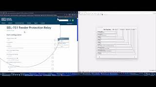 SEL AcSELerator QuickSet New Relay SEL 751 [upl. by Fiester565]