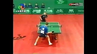 WTTC2000 JanOve Waldner vs Timo Boll [upl. by Griswold]