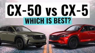 2024 Mazda CX5 VS 2024 Mazda CX50 Comparison Review  Which One Is Better [upl. by Klingel]