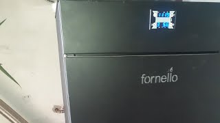 Centrala fornello pellet king 30 kw [upl. by Surtemed]