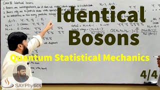 L514 Quantum statistical mechanics the general case identical bosons [upl. by Offen]