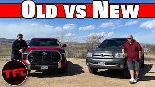 Old vs New How Much Has The Toyota Tundra Changed Over The Years [upl. by Uba]