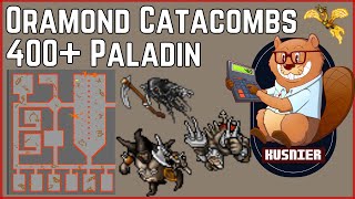 Oramond Catacombs  400 Paladin  Tibia [upl. by Erroll966]