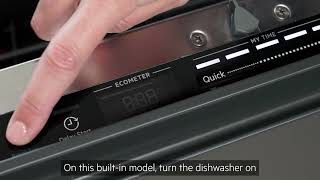 How to prepare for first use on your new dishwasher  AEG [upl. by Aschim]