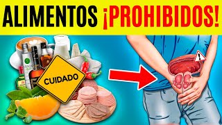 9 Alimentos que Debes Evitar si tienes AGRANDAMIENTO de la PRÓSTATA [upl. by Xam536]