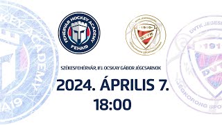 U21  FEHA19  DVTK Jegesmedvék Akadémia [upl. by Ibok]