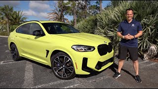 Is the 2022 BMW X4 M Competition a performance SUV worth the PRICE [upl. by Zinnes]