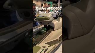 Sea Doo 2025 FishPro APEX300 Seadoo shorts [upl. by Onileba]