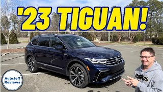 2023 VW Tiguan Review amp Test Drive Smooth as Silk [upl. by Swainson138]