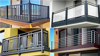 100 Modern Balcony Grill Design Ideas 2024  Iron Railing Ideas  Handrails Steel Railing Design [upl. by Isobel286]