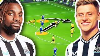 Why Harvey Barnes Is Better Than Allan SaintMaximin [upl. by Ecinue213]