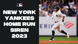 New York Yankees Home Run Siren 2023 Siren 2 [upl. by Aicilihp]