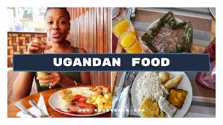 WHERE TO EAT IN KAMPALA  Local authentic Ugandan cuisine for less than 5 [upl. by Ule636]