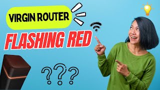 virgin router flashing red [upl. by Oberg119]