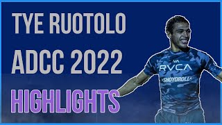 Tye Ruotolo ADCC 2022 Highlights [upl. by Dennis]