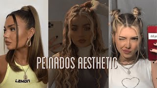 🦋Peinados Aesthetic🦋  Peinados fáciles y rápidos✨ [upl. by Aneloj]