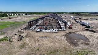 Kettlestone Central Sports Complex Drone Update June 2024 [upl. by Rehpinnej445]