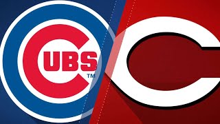 82317 Schwarber La Stella lead Cubs past Reds [upl. by Roderica941]