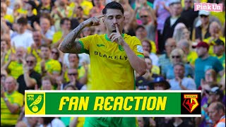 ‘We’re good enough for the playoffs’  Fan Reaction  Norwich City 41 Watford  The Pink Un [upl. by Ocsinarf]