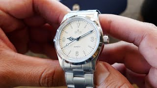 Smiths Everest PRS25 White Dial Unboxing  Bracelet Issue [upl. by Enibas]