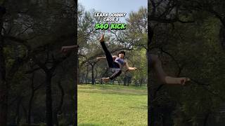 ‼️ 540 kick tutorial ‼️ gaming 540kick kicks tutorial mma teaching [upl. by Elocin700]